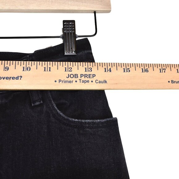 Abercrombie & Fitch Black Faded 90s Straight Curve Love Jeans Sz 26 / 2R - Picture 4 of 6
